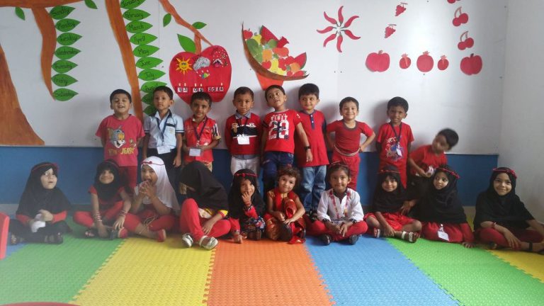 Red Day celebration Kindergarten