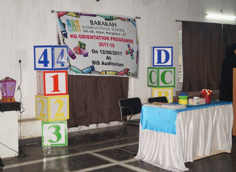 KG Parent Orientation Programmme