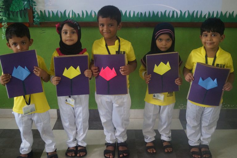 KG Paper folding Activity 2019-20