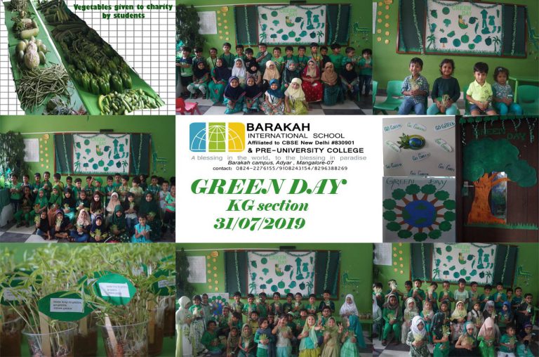 KG Green Day Celebration 2019-20