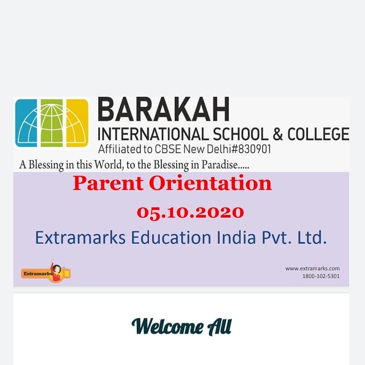 PU Parent Orientation through virtual platform