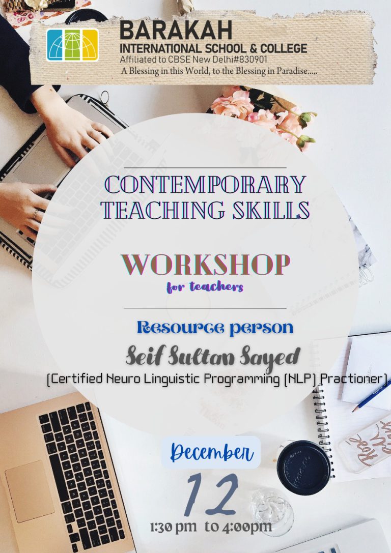 Contemporary Teaching Skills Workshop